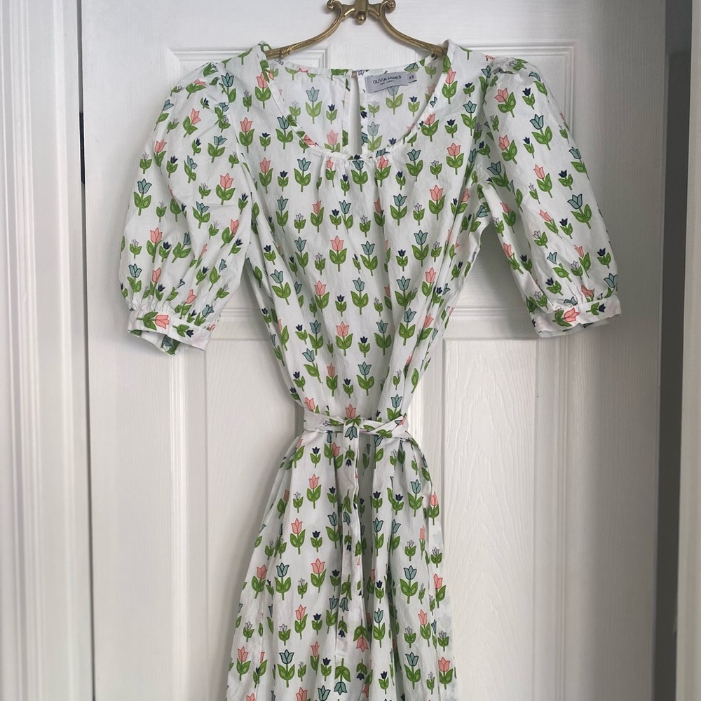 Olivia James The Label Floral Midi Dress